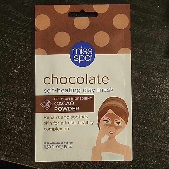 Miss Spa Chocolate Cacao powder self-heating clay mask packed with antioxidants - Picture 1 of 3